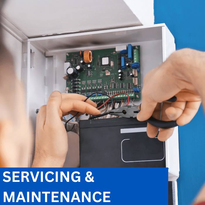 Security system maintenance services